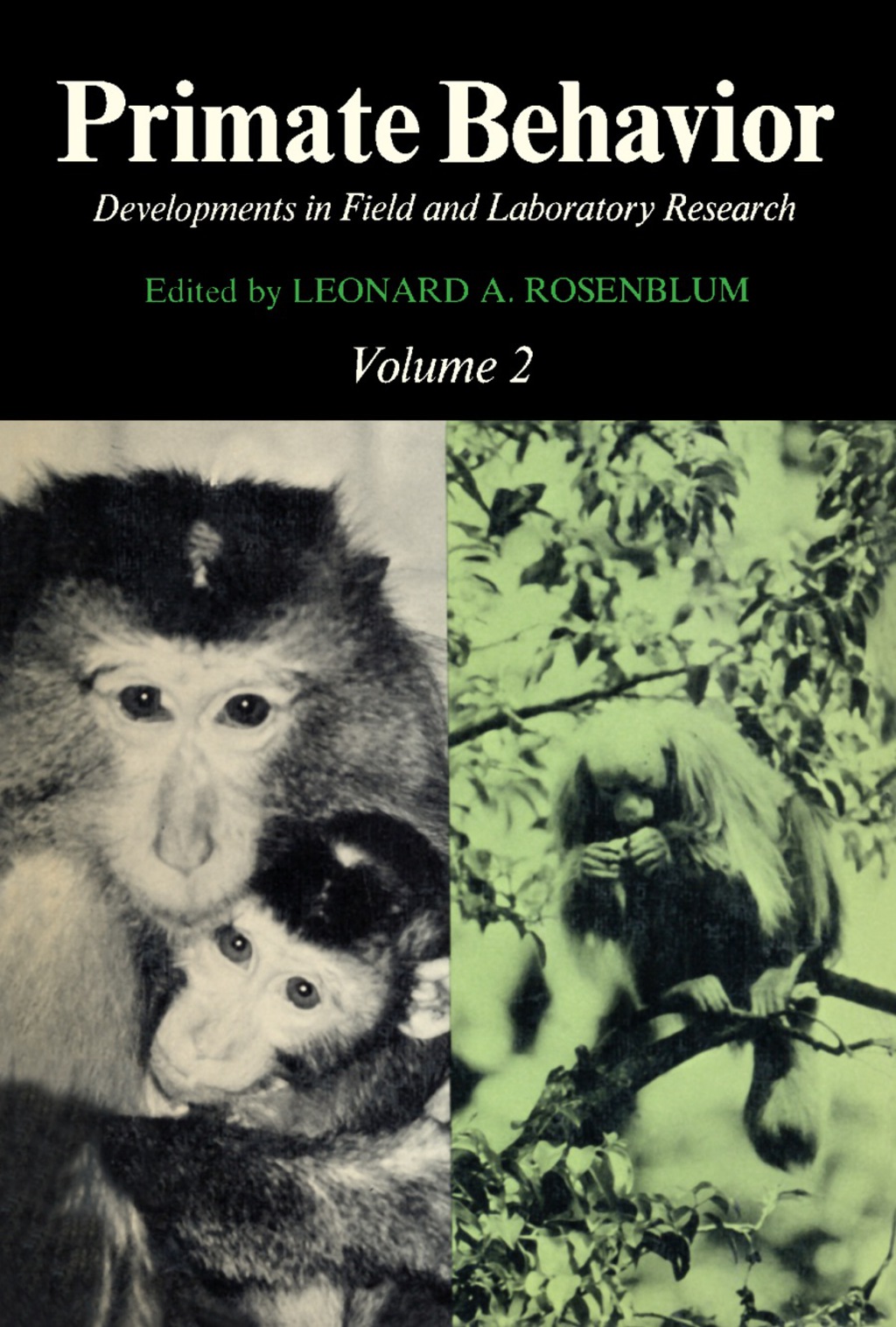 Primate Behavior Developments in Field and Laboratory Research  â€“ PDF/EPUB Version Downloadable