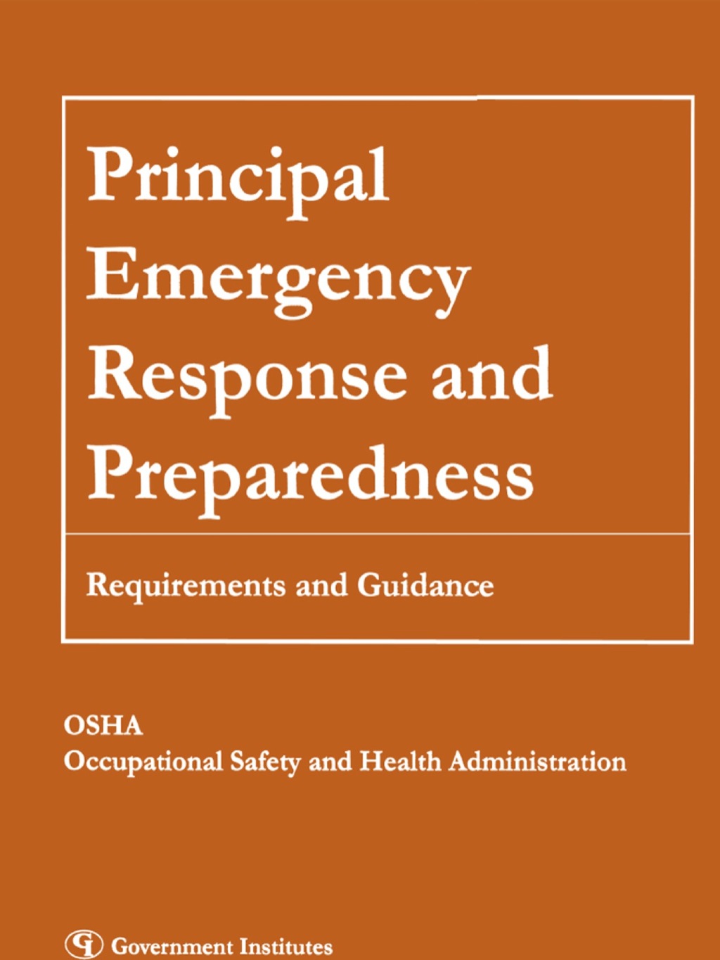 Principal Emergency Response and Preparedness  â€“ PDF/EPUB Version Downloadable