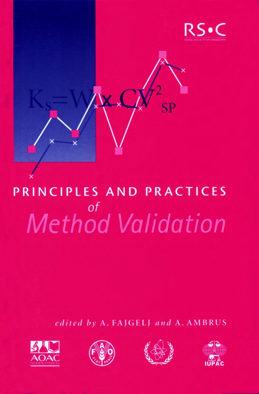 Principles and Practices of Method Validation 1st Edition â€“ PDF/EPUB Version Downloadable