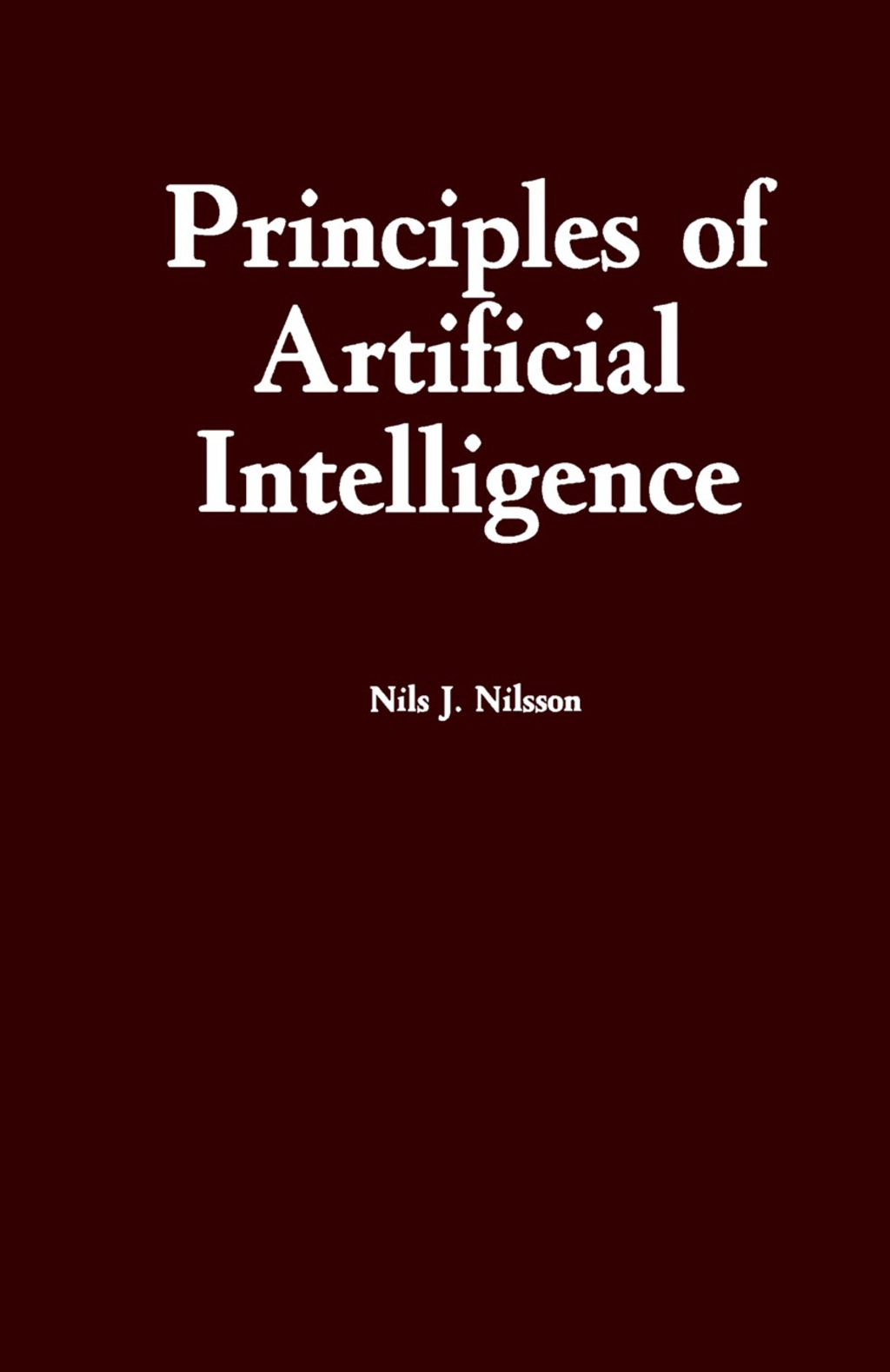 Principles of Artificial Intelligence  â€“ PDF/EPUB Version Downloadable