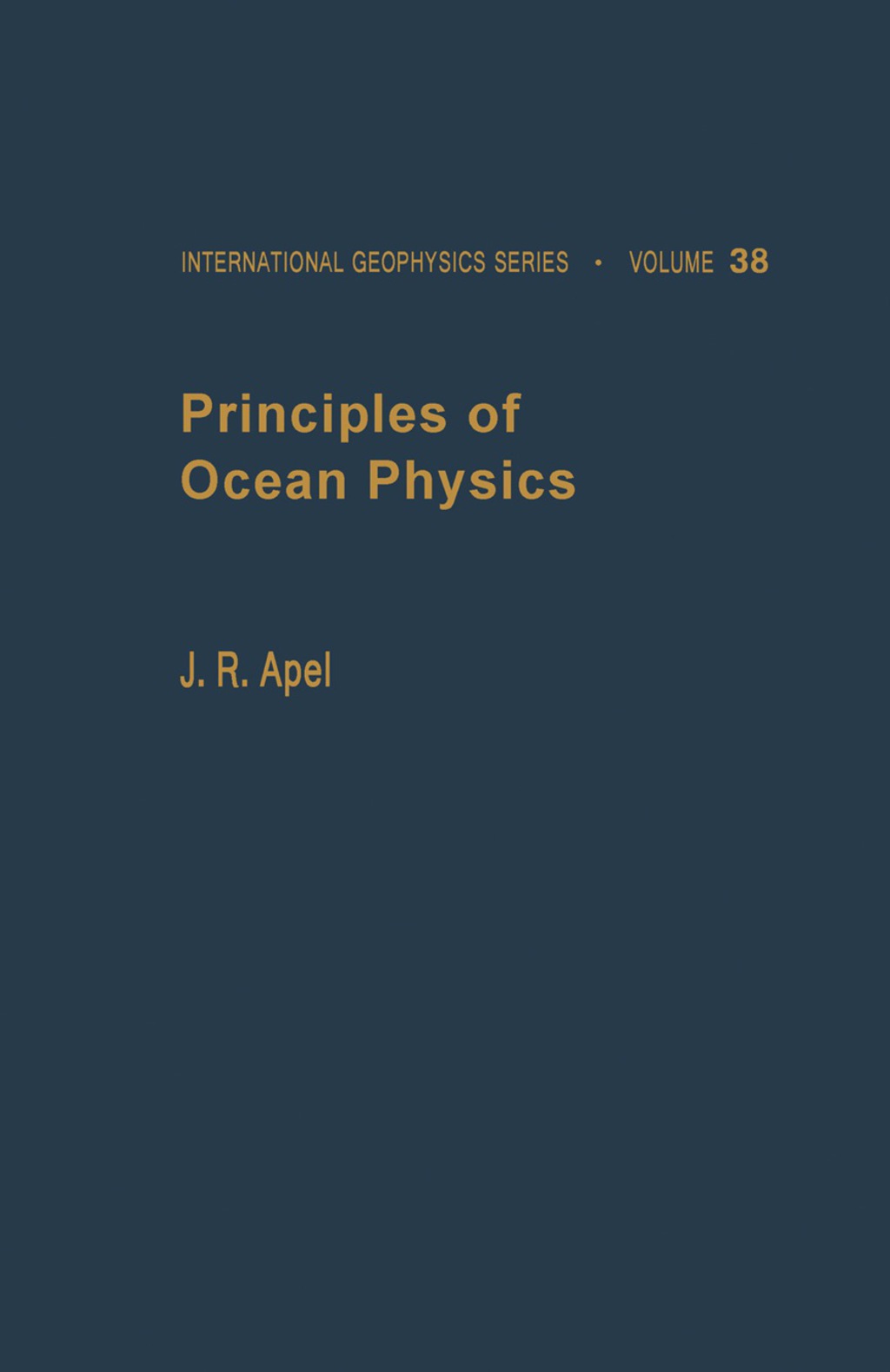Principles of Ocean Physics  â€“ PDF/EPUB Version Downloadable