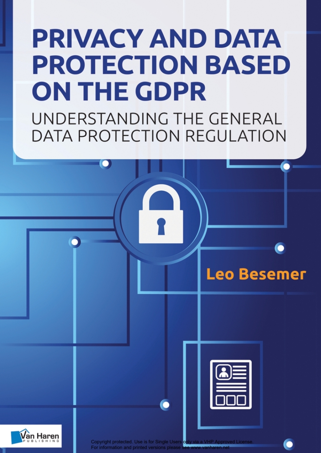 Privacy and Data Protection based on the GDPR 1st Edition â€“ PDF/EPUB Version Downloadable