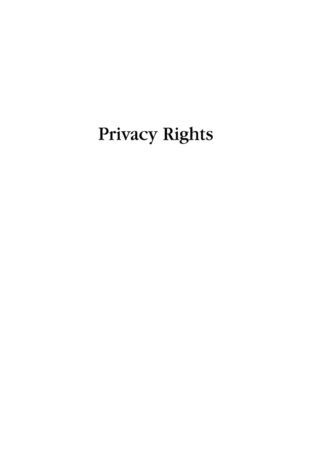 Privacy Rights Cases Lost and Causes Won Before the Supreme Court 1st Edition â€“ PDF/EPUB Version Downloadable