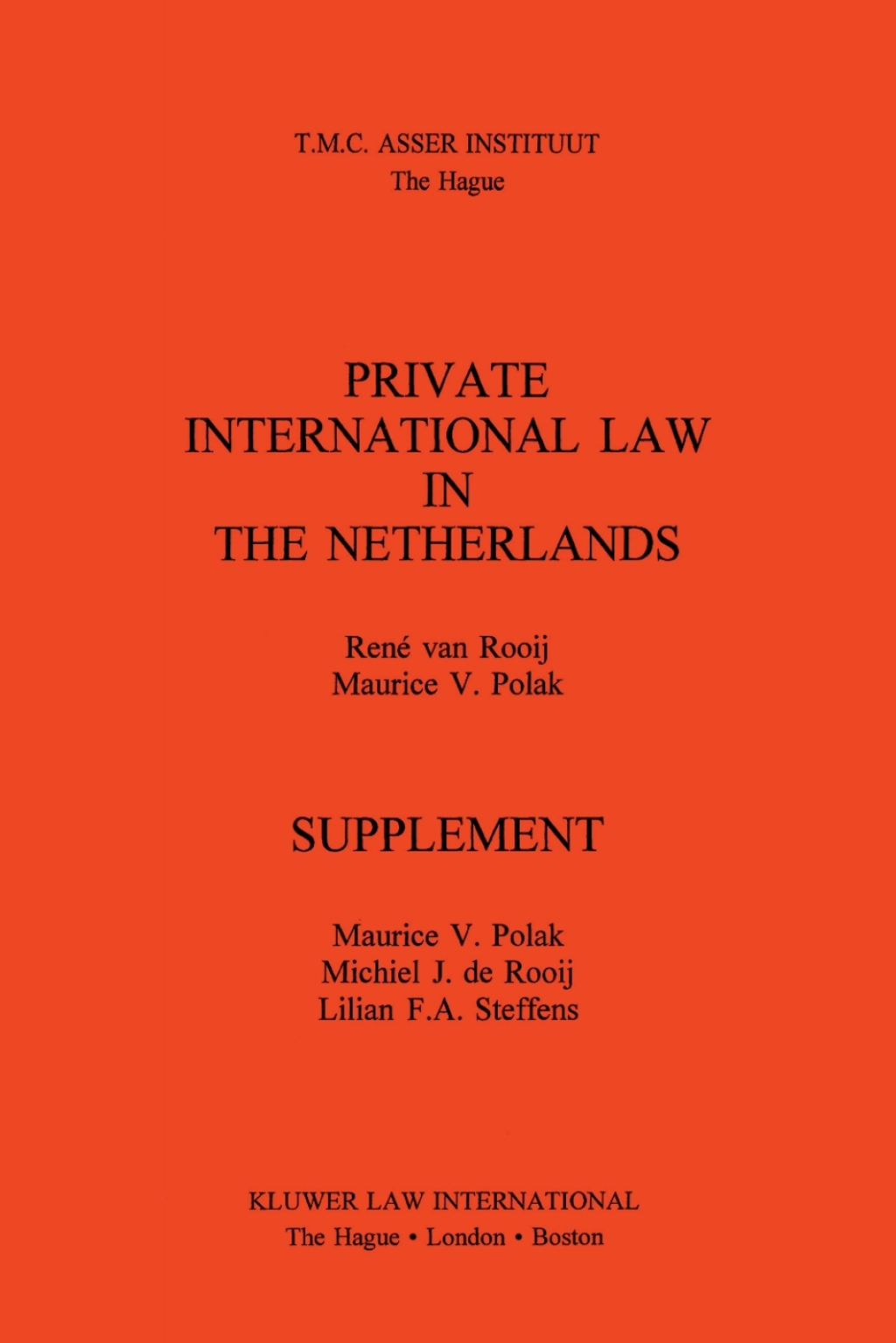 Private International Law in The Netherlands  â€“ PDF/EPUB Version Downloadable