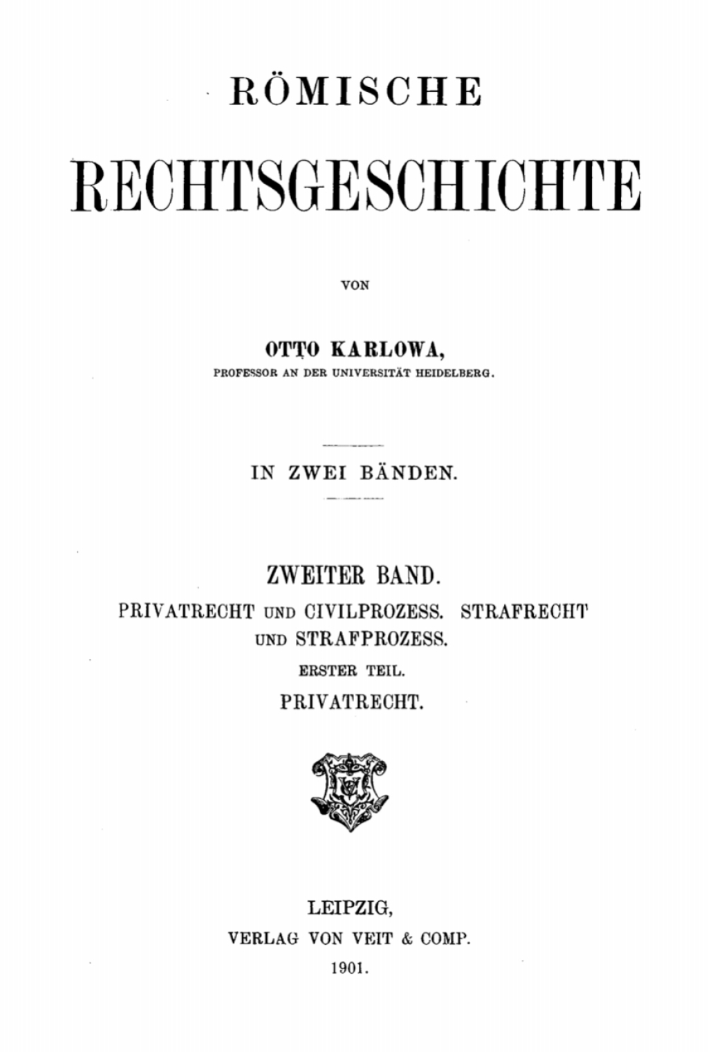 Privatrecht und Civilprozess. Strafrecht und Strafprozess, Teil 1: Privatrecht 1st Edition â€“ PDF/EPUB Version Downloadable