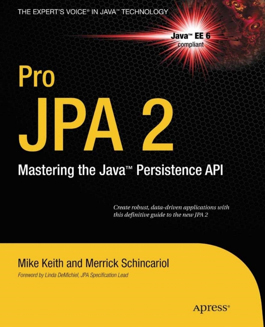 Pro JPA 2 Mastering the Javaâ„¢ Persistence API  â€“ PDF/EPUB Version Downloadable