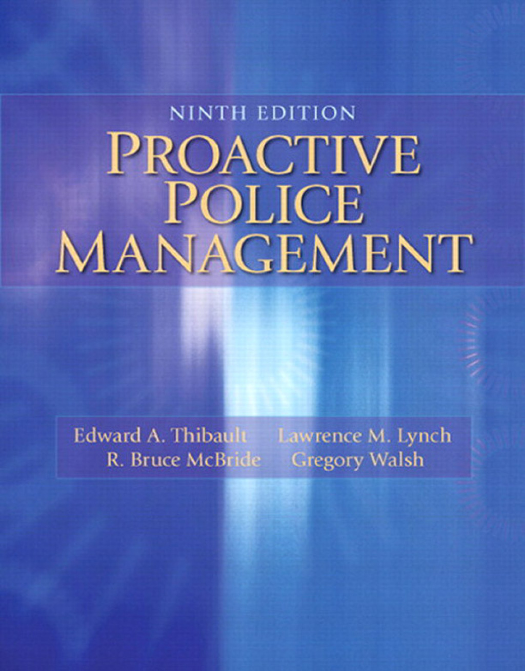 Proactive Police Management 9th Edition â€“ PDF/EPUB Version Downloadable