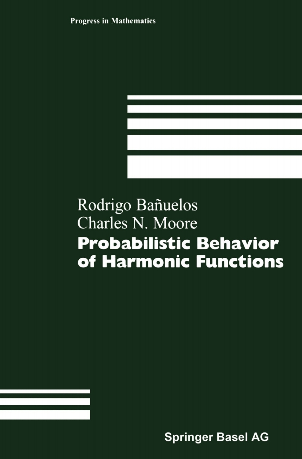 Probabilistic Behavior of Harmonic Functions  â€“ PDF/EPUB Version Downloadable