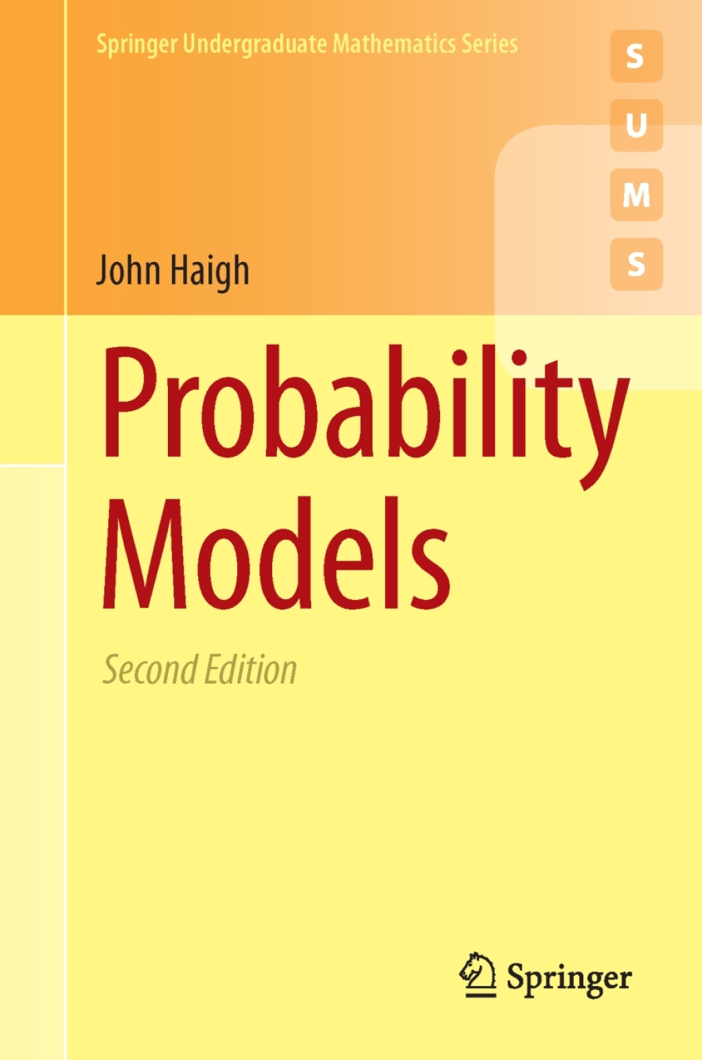 Probability Models 2nd Edition â€“ PDF/EPUB Version Downloadable