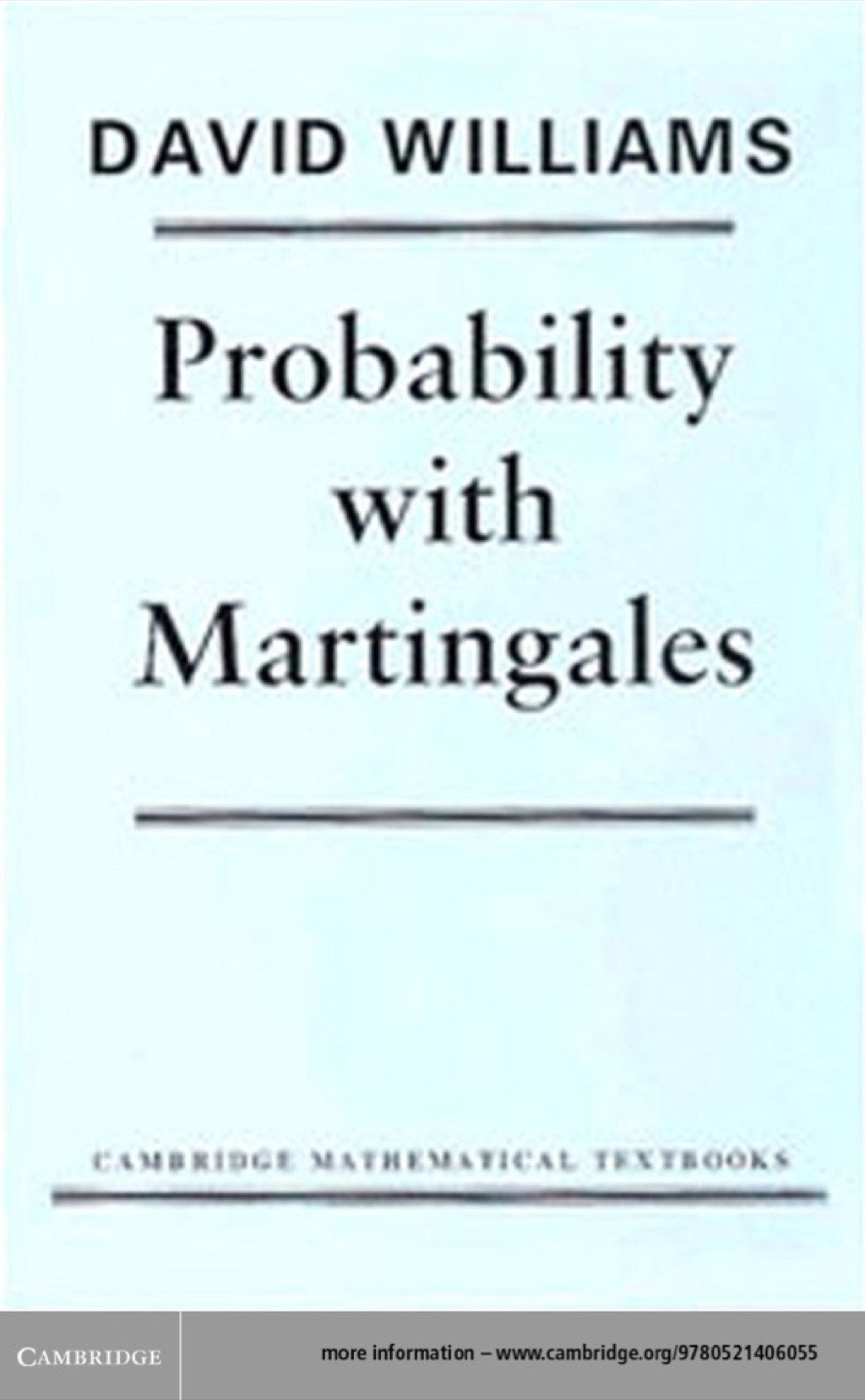 Probability with Martingales  â€“ PDF/EPUB Version Downloadable