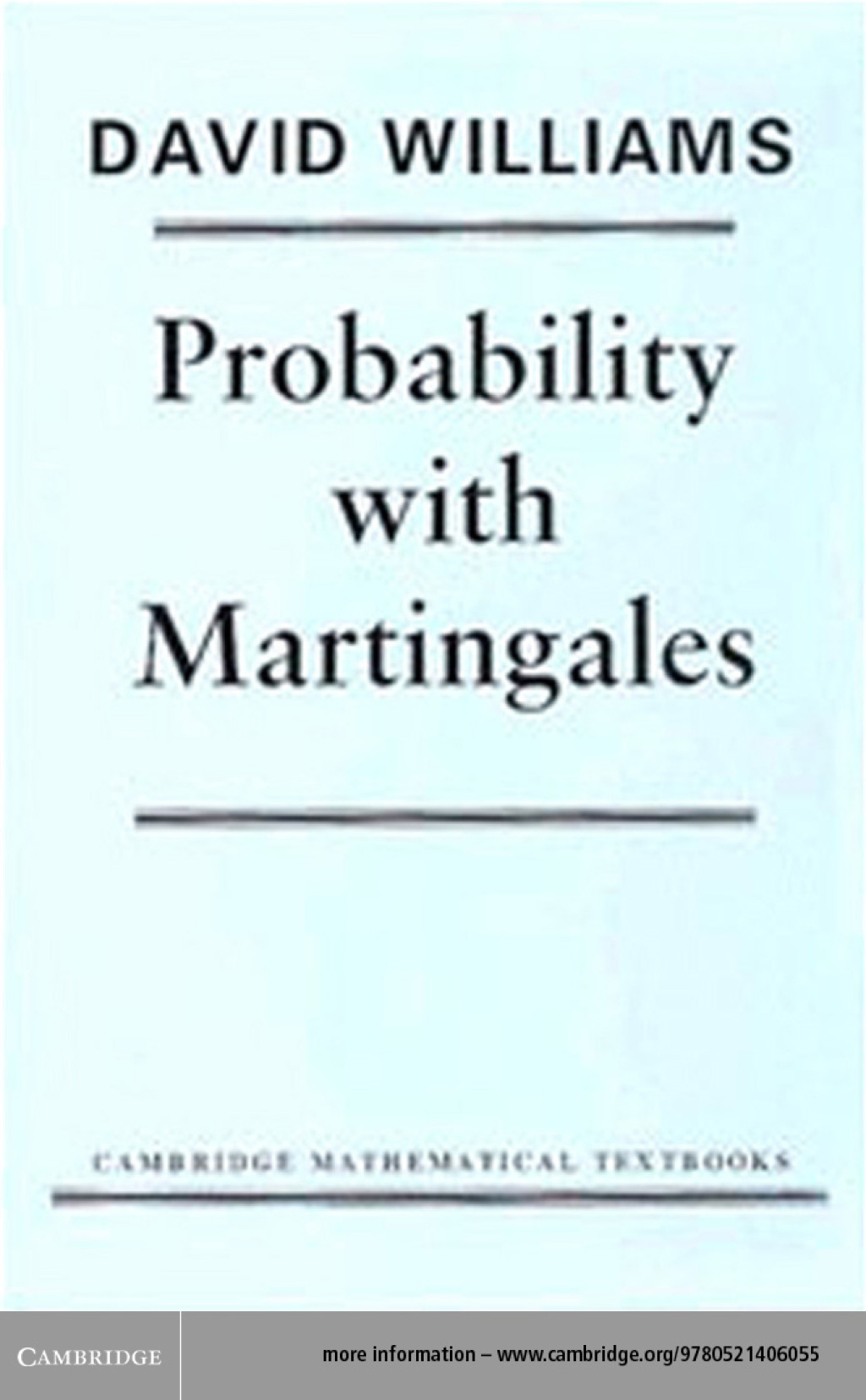 Probability with Martingales 1st Edition â€“ PDF/EPUB Version Downloadable
