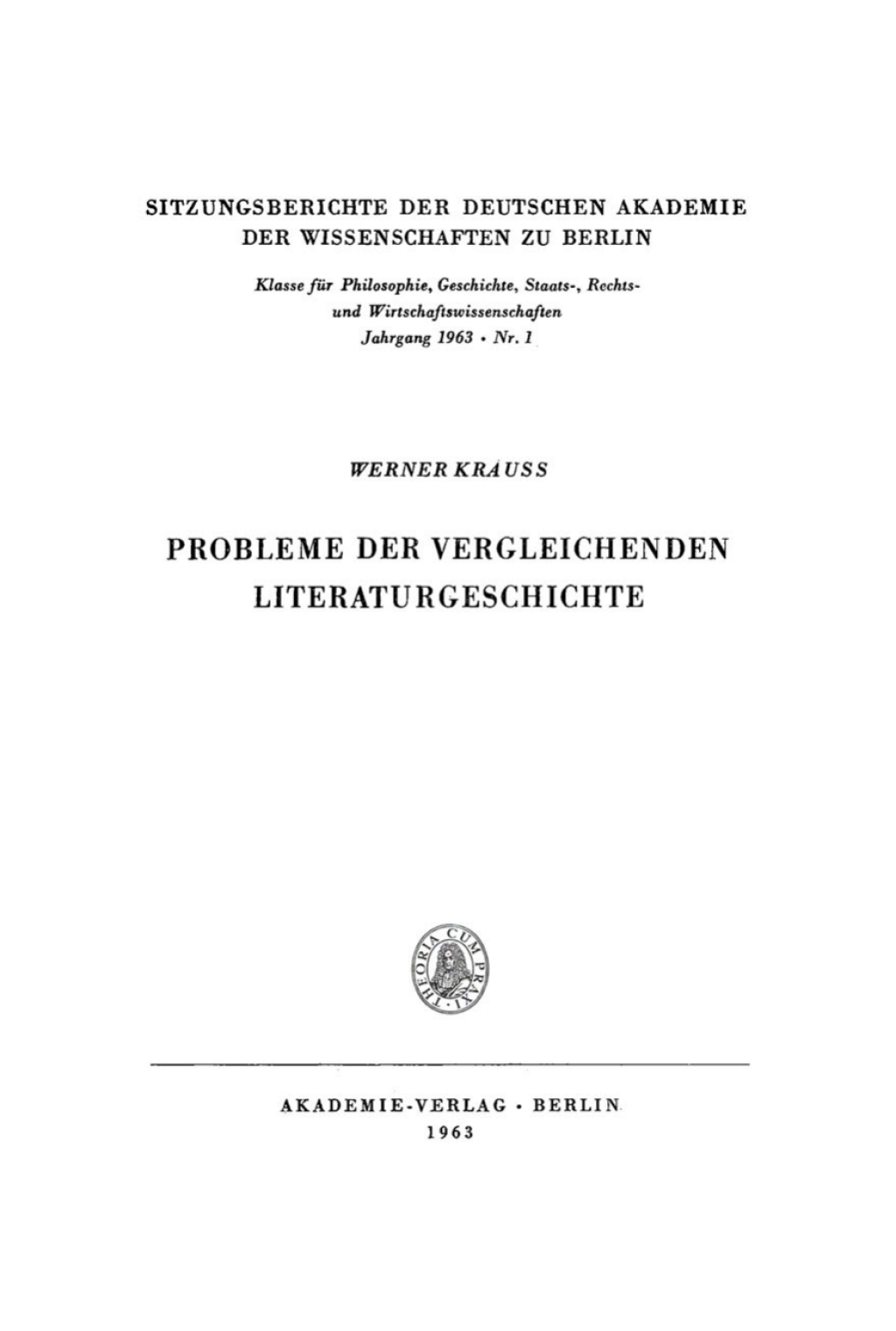 Probleme der vergleichenden Literaturgeschichte 1st Edition â€“ PDF/EPUB Version Downloadable