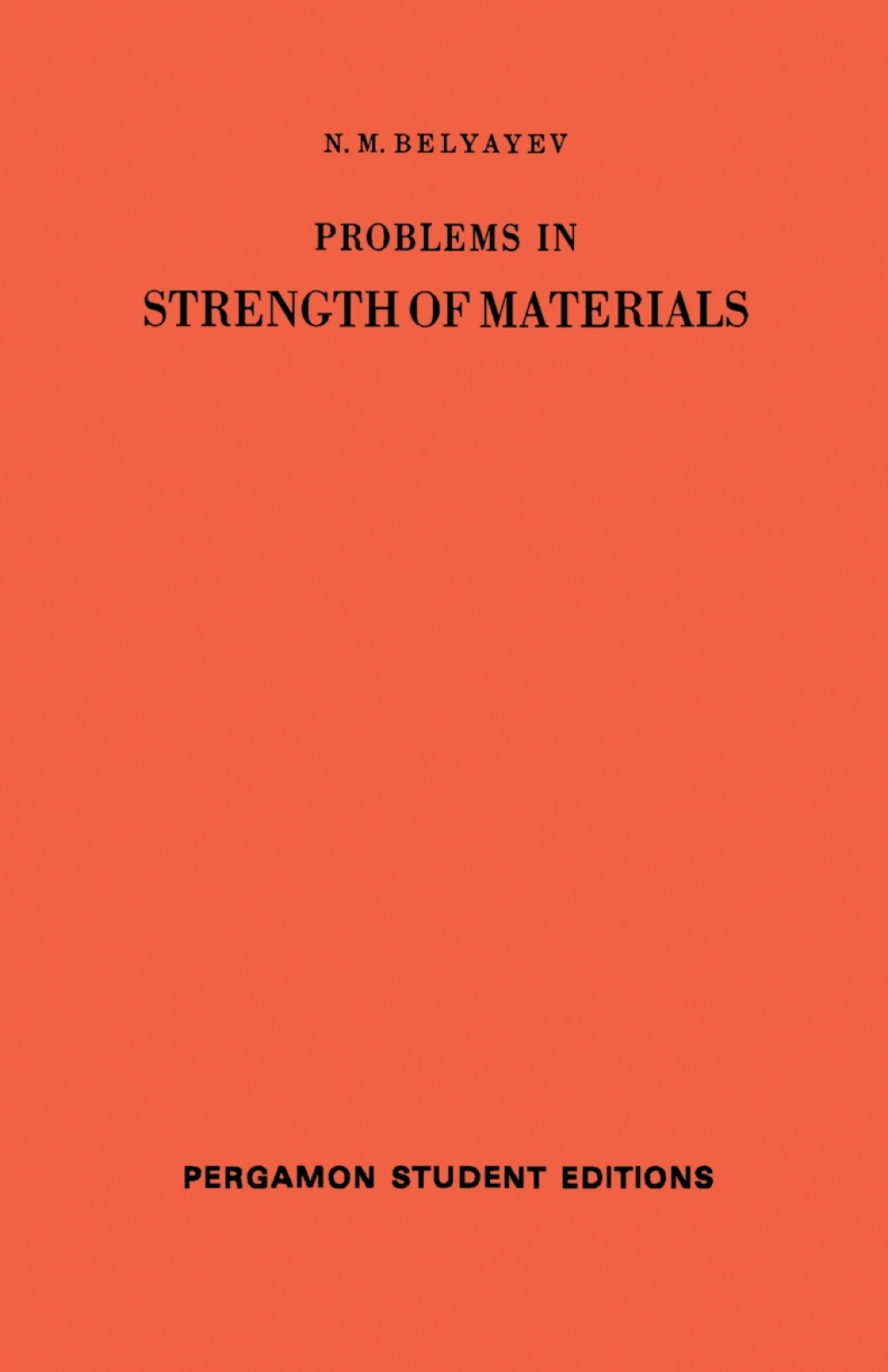 Problems in Strength of Materials  â€“ PDF/EPUB Version Downloadable