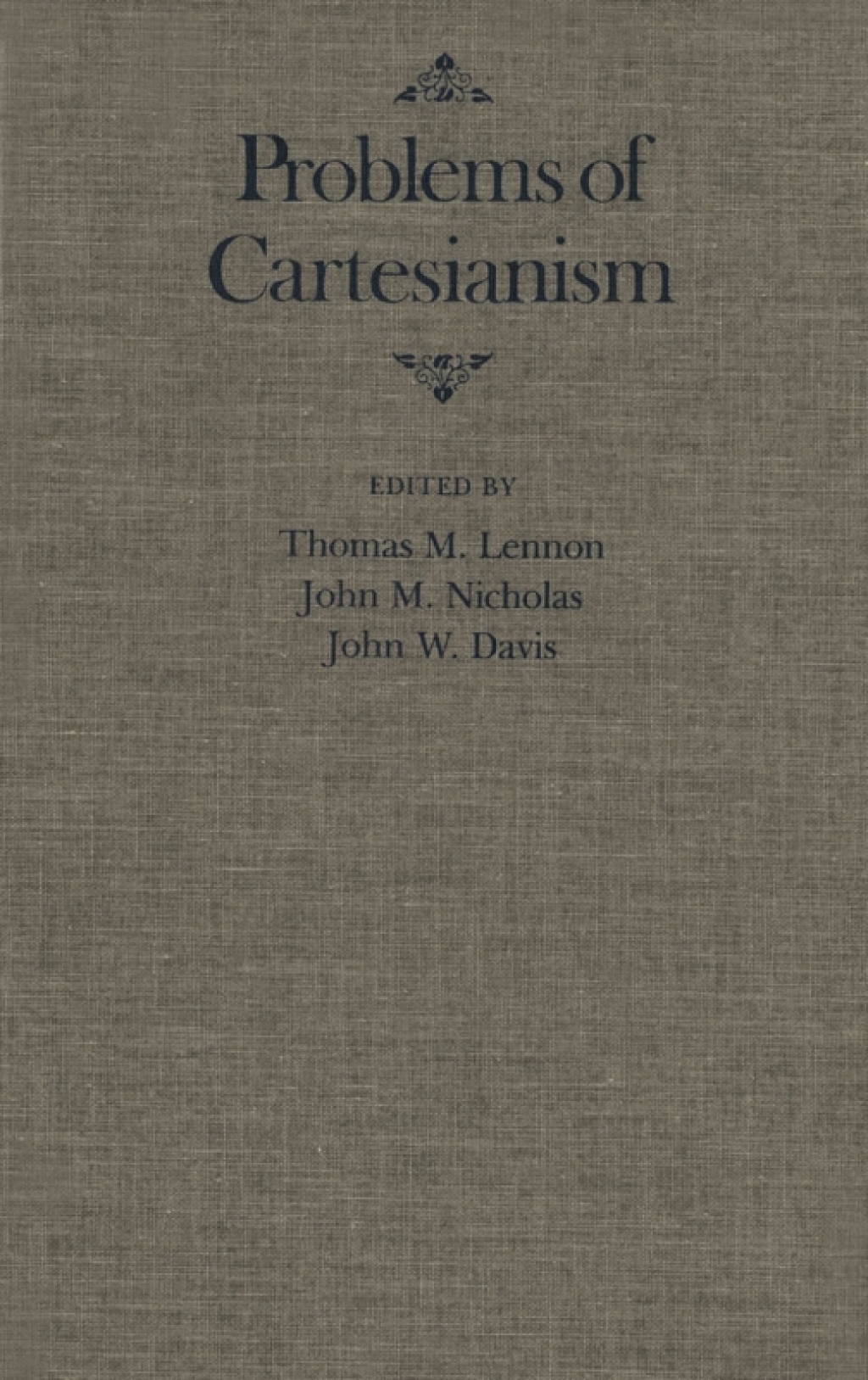Problems of Cartesianism  â€“ PDF/EPUB Version Downloadable