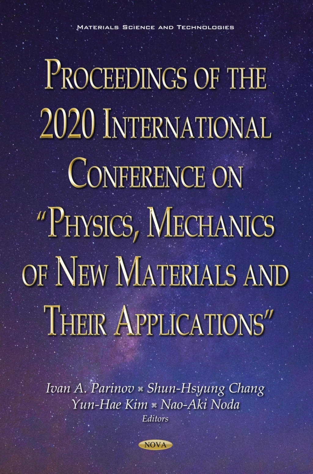 Proceedings of the 2020 International Conference on â€œPhysics, Mechanics of New Materials and Their Applications"  â€“ PDF/EPUB Version Downloadable