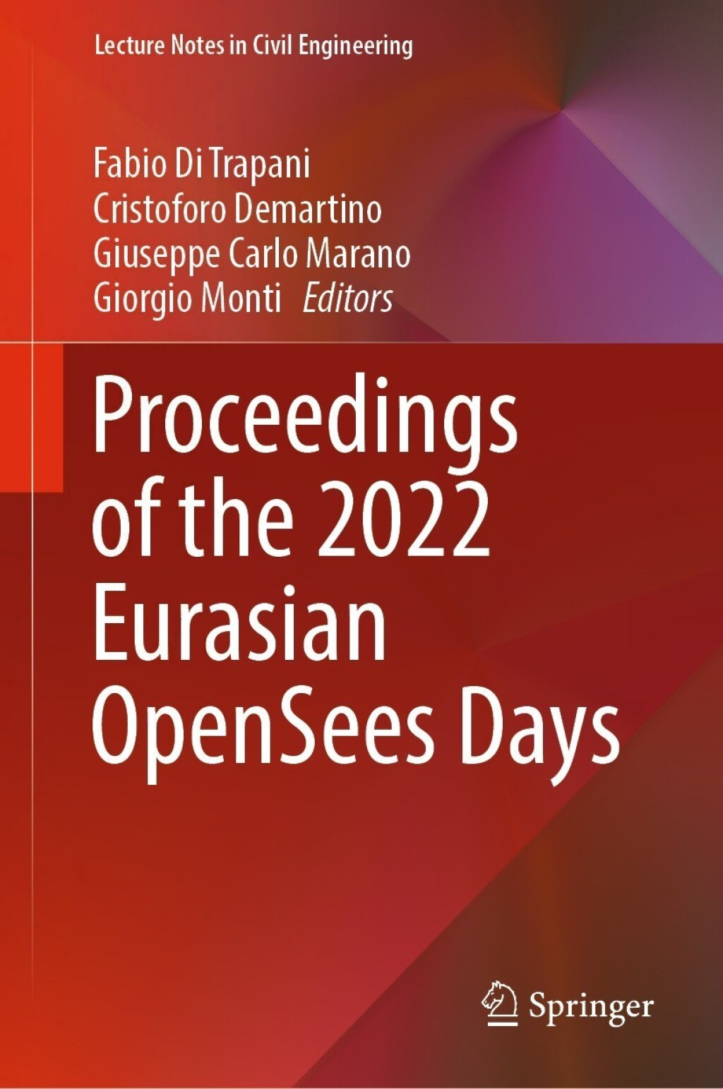 Proceedings of the 2022 Eurasian OpenSees Days  â€“ PDF/EPUB Version Downloadable