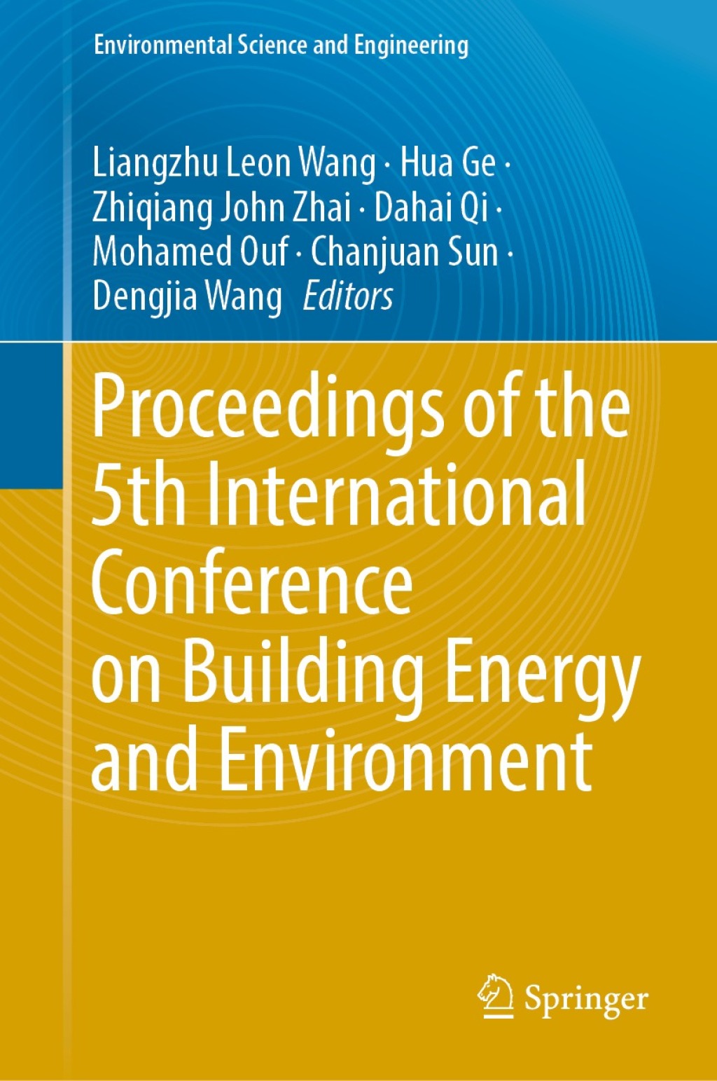Proceedings of the 5th International Conference on Building Energy and Environment  â€“ PDF/EPUB Version Downloadable