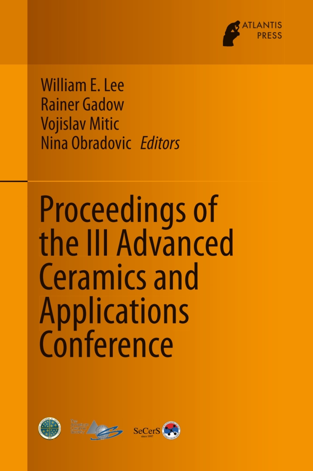 Proceedings of the III Advanced Ceramics and Applications Conference  â€“ PDF/EPUB Version Downloadable