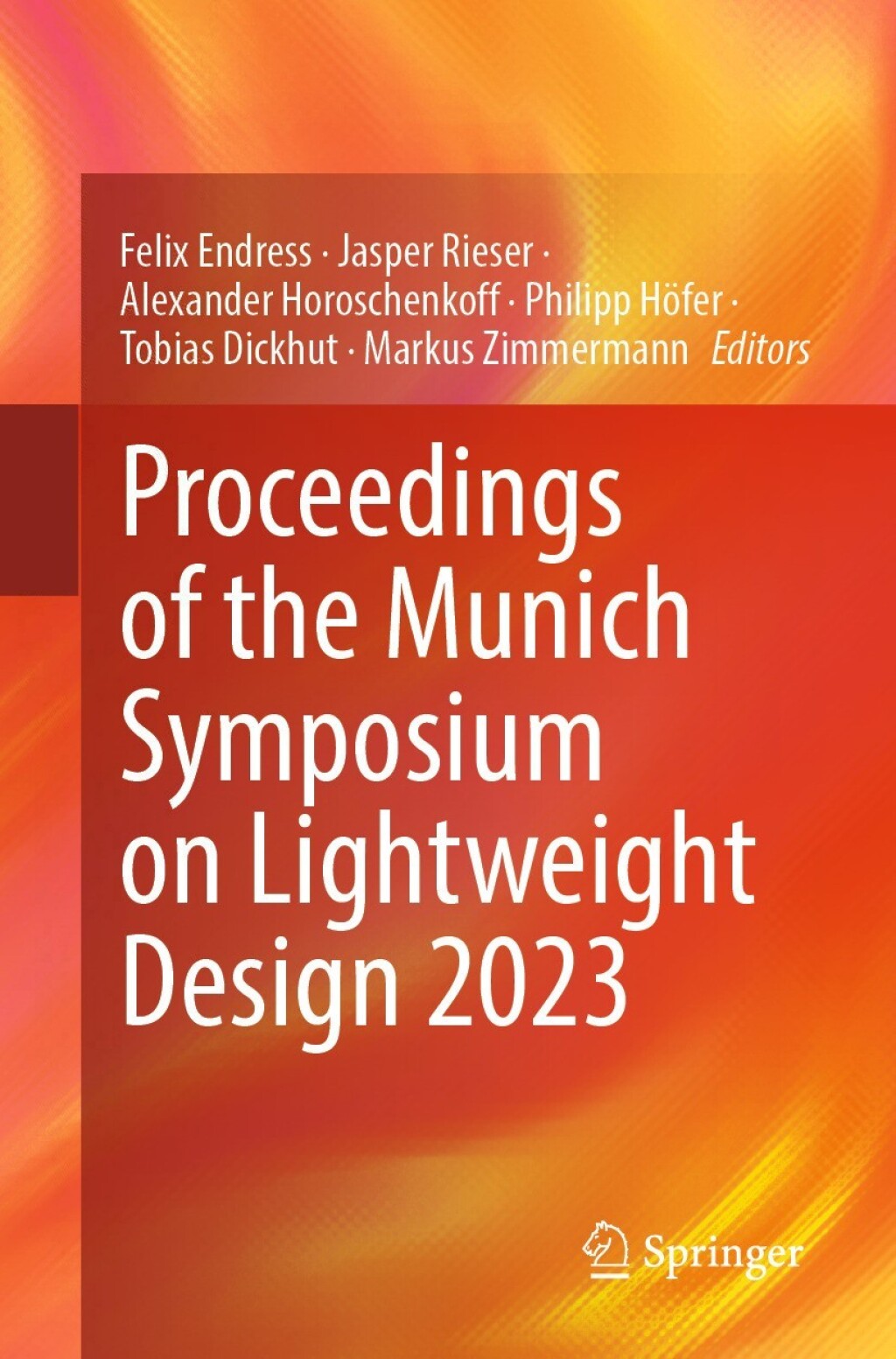 Proceedings of the Munich Symposium on Lightweight Design 2023  â€“ PDF/EPUB Version Downloadable
