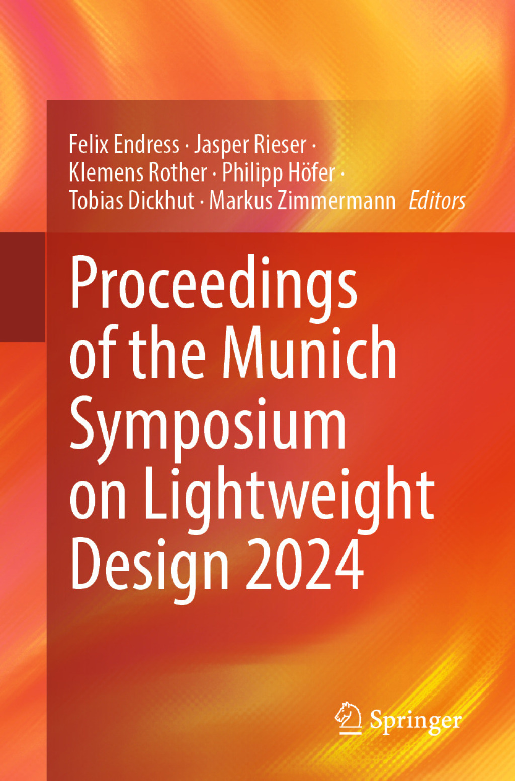 Proceedings of the Munich Symposium on Lightweight Design 2024  â€“ PDF/EPUB Version Downloadable