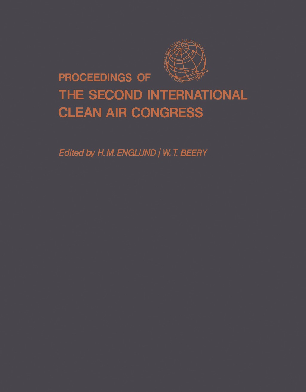 Proceedings of the Second International Clean Air Congress  â€“ PDF/EPUB Version Downloadable