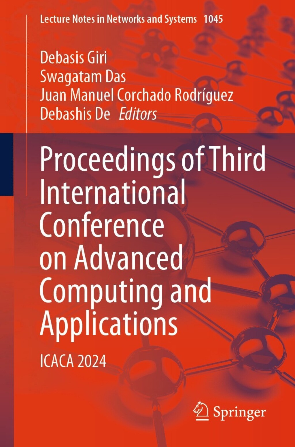 Proceedings of Third International Conference on Advanced Computing and Applications ICACA 2024  â€“ PDF/EPUB Version Downloadable