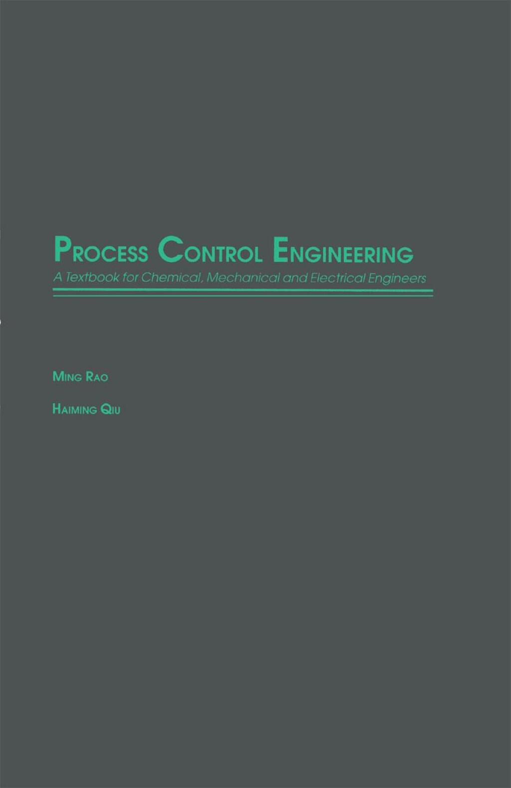 Process Control Engineering 1st Edition â€“ PDF/EPUB Version Downloadable