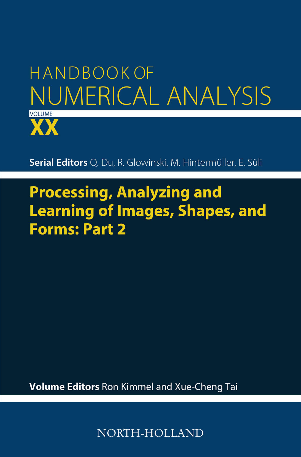 Processing, Analyzing and Learning of Images, Shapes, and Forms: Part 2  â€“ PDF/EPUB Version Downloadable