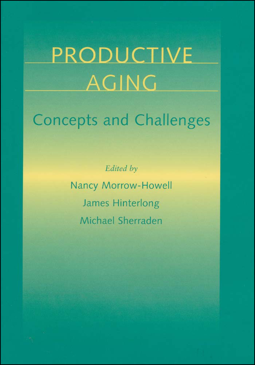 Productive Aging Concepts and Challenges  â€“ PDF/EPUB Version Downloadable