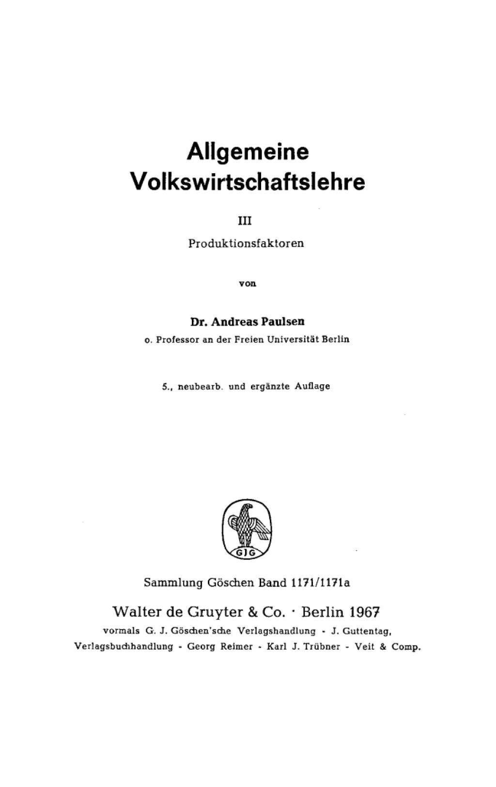 Produktionsfaktoren 5th Edition â€“ PDF/EPUB Version Downloadable