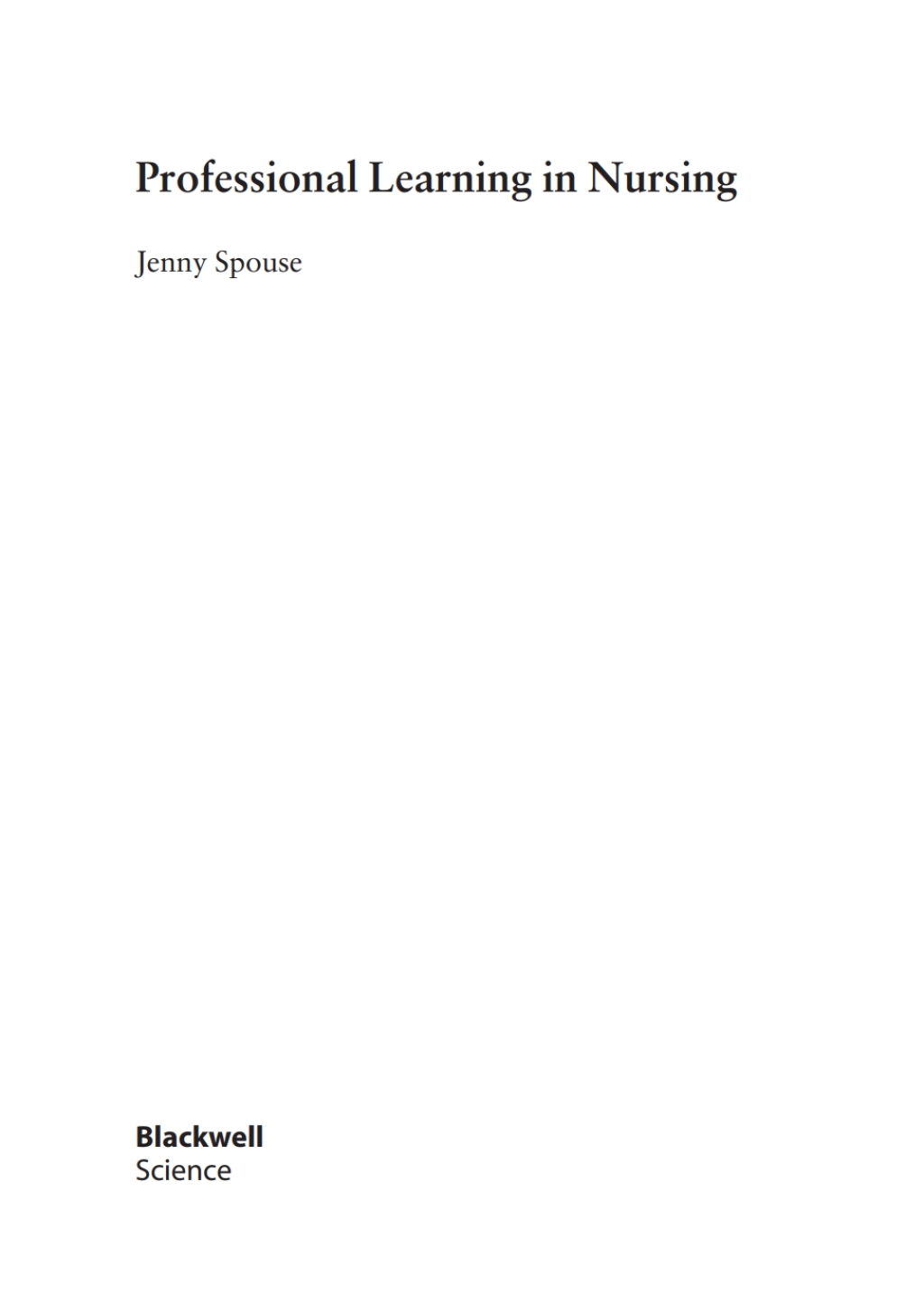 Professional Learning In Nursing 1st Edition â€“ PDF/EPUB Version Downloadable