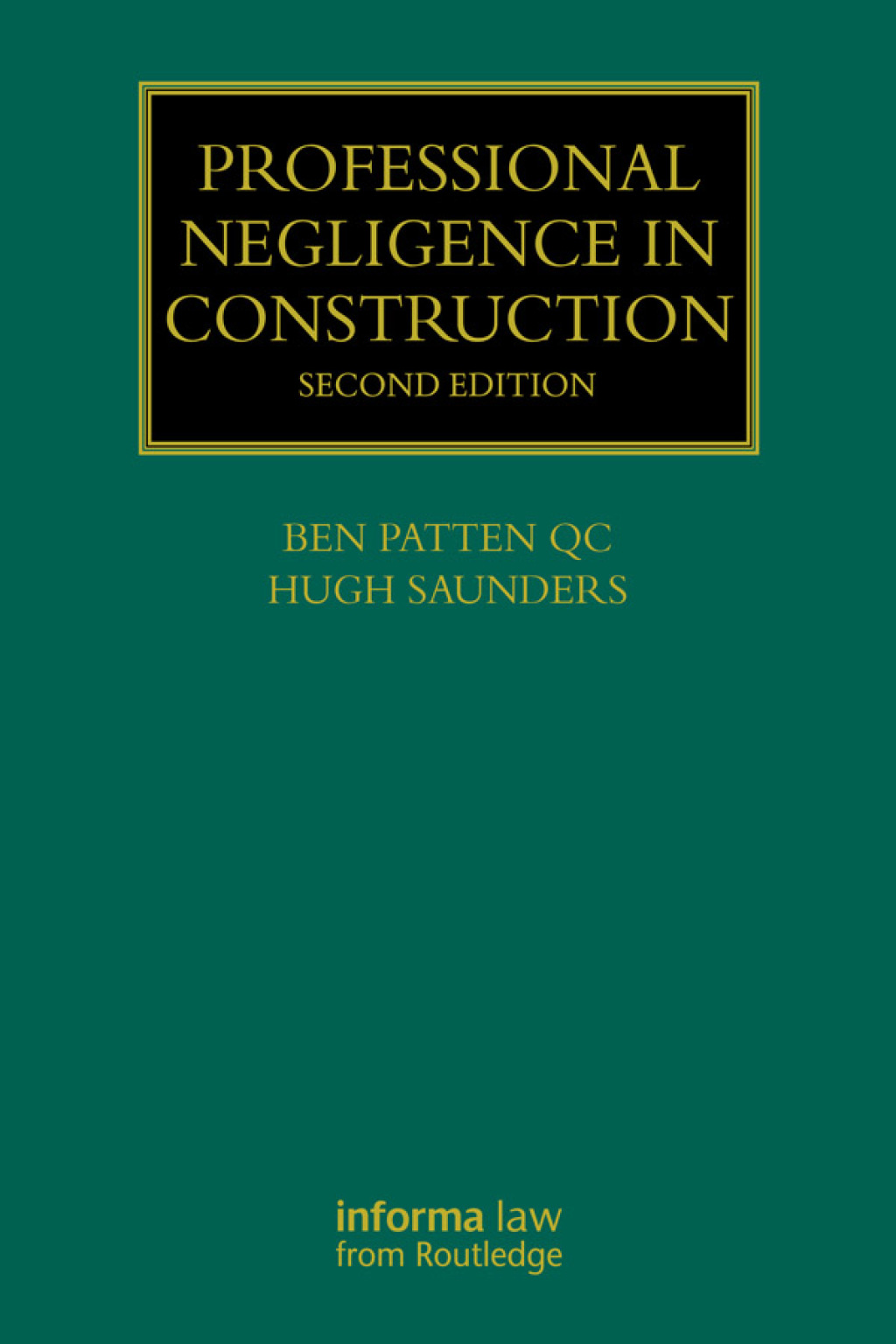 Professional Negligence in Construction 2nd Edition â€“ PDF/EPUB Version Downloadable