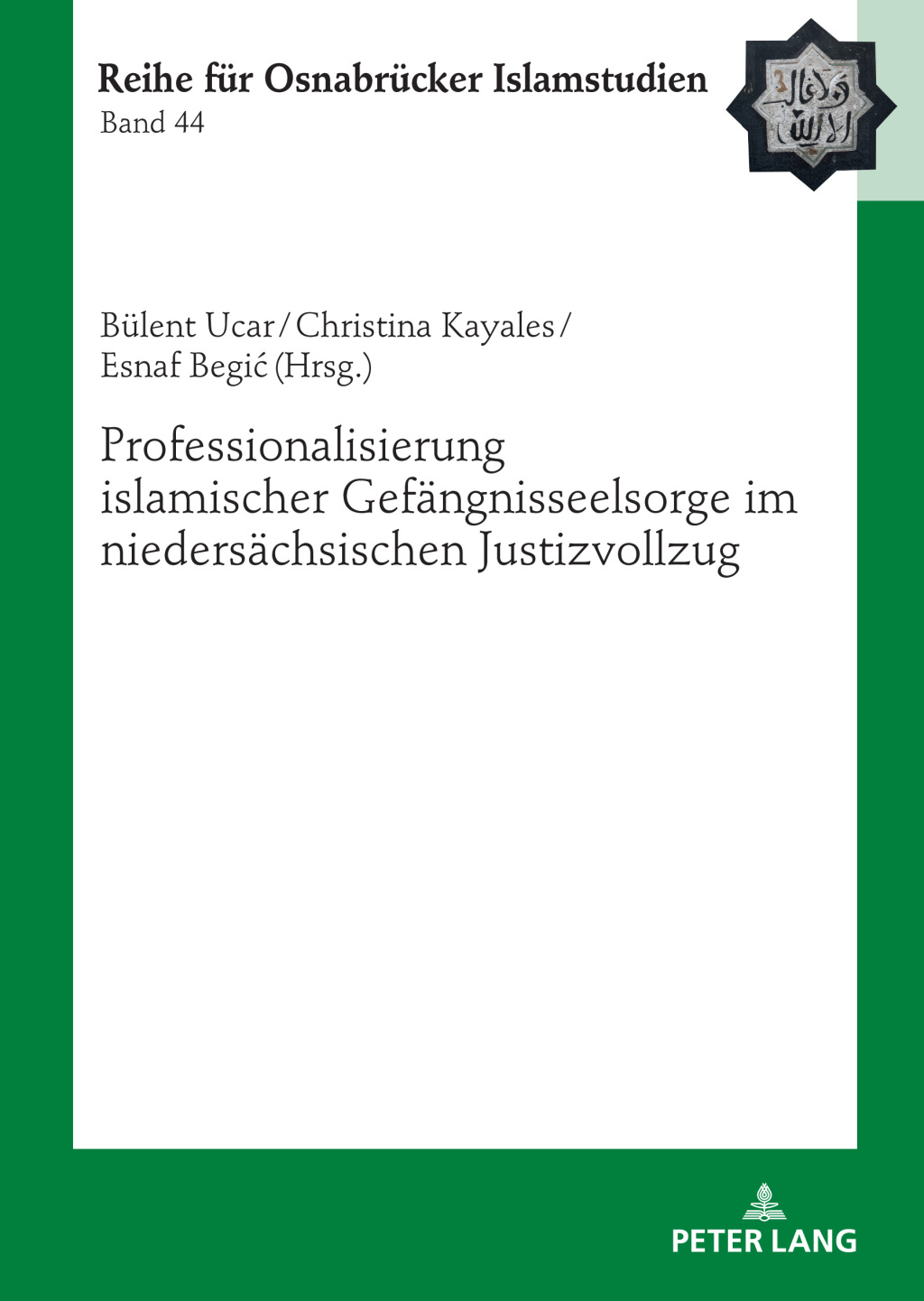 Professionalisierung islamischer Gefaengnisseelsorge im niedersaechsischen Justizvollzug 1st Edition â€“ PDF/EPUB Version Downloadable