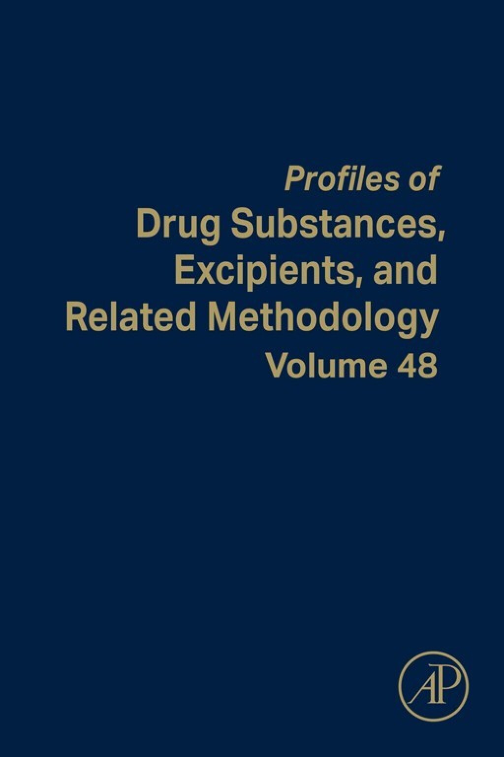 Profiles of Drug Substances, Excipients, and Related Methodology 1st Edition â€“ PDF/EPUB Version Downloadable