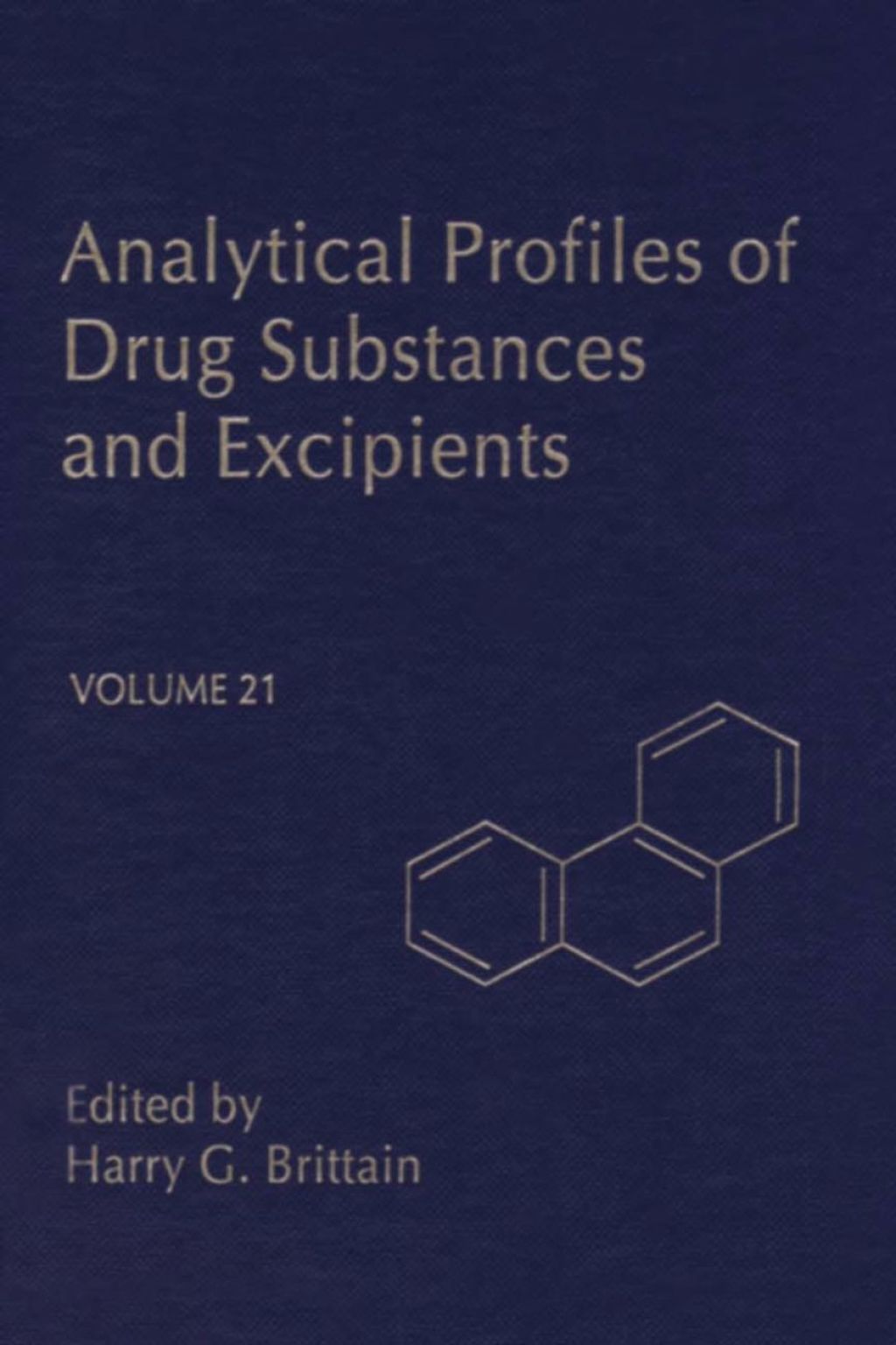 Profiles of Drug Substances, Excipients and Related Methodology vol 21  â€“ PDF/EPUB Version Downloadable