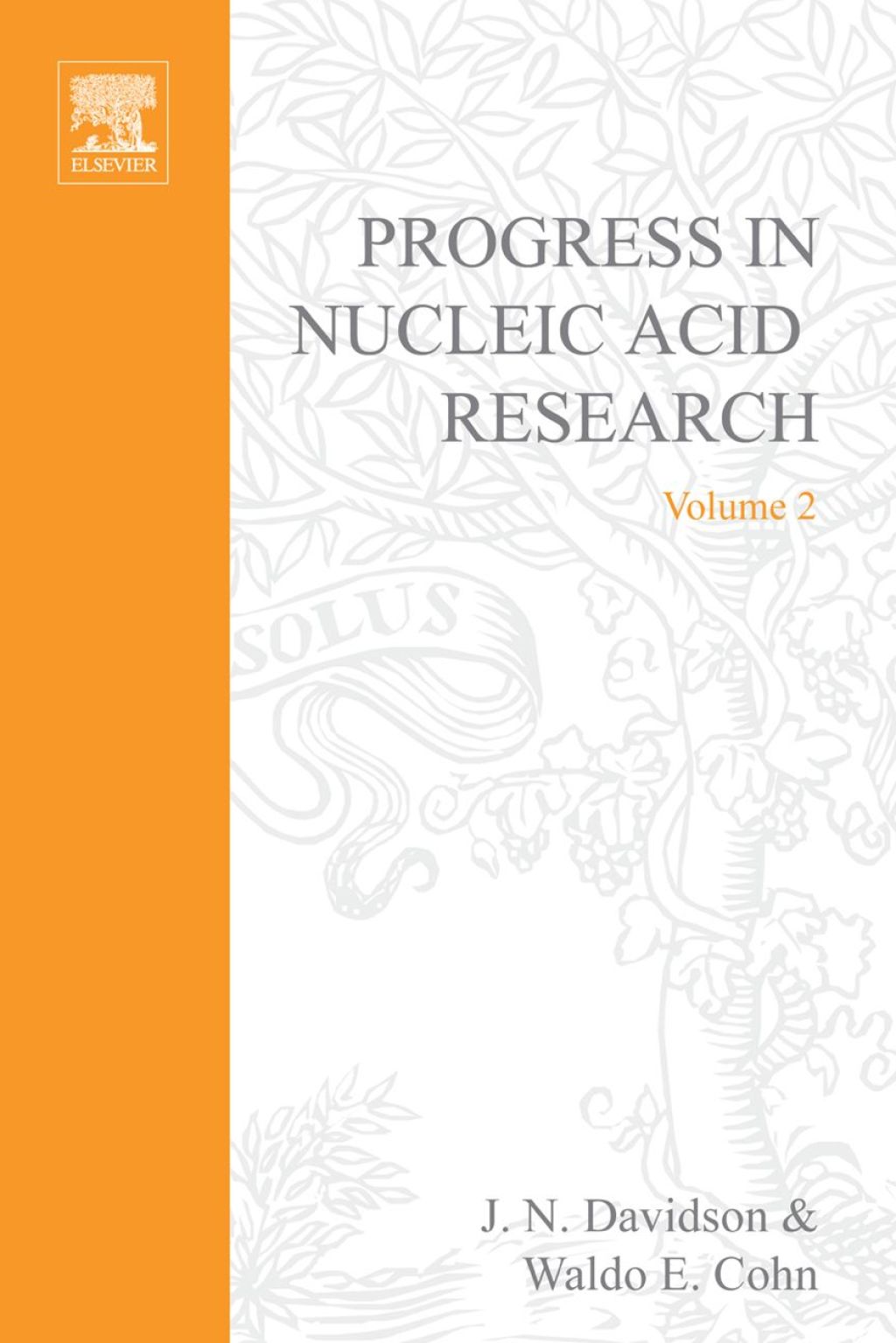 PROG NUCLEIC ACID RES&MOLECULAR BIO V2  â€“ PDF/EPUB Version Downloadable
