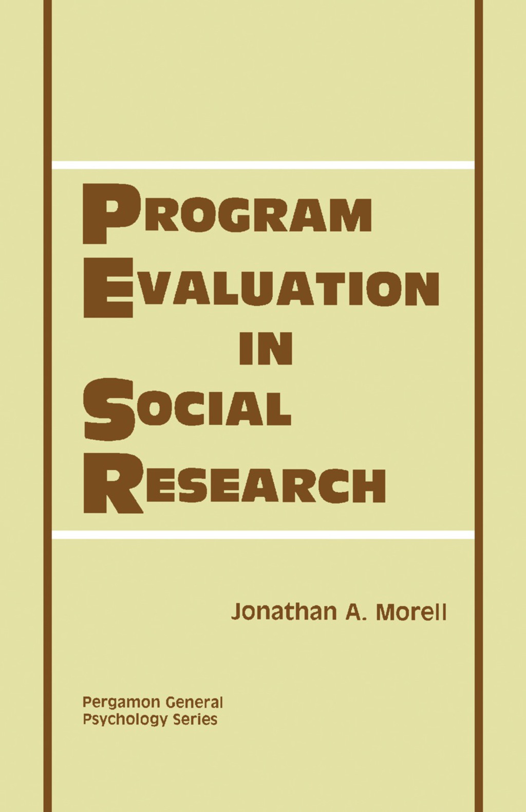 Program Evaluation in Social Research  â€“ PDF/EPUB Version Downloadable