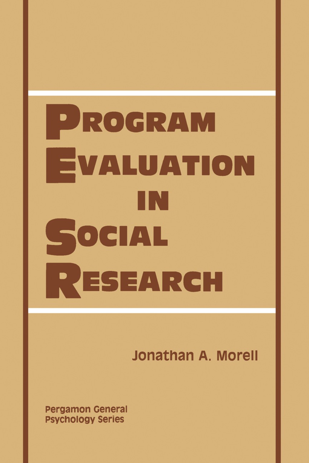 Program Evaluation in Social Research Pergamon General Psychology Series  â€“ PDF/EPUB Version Downloadable