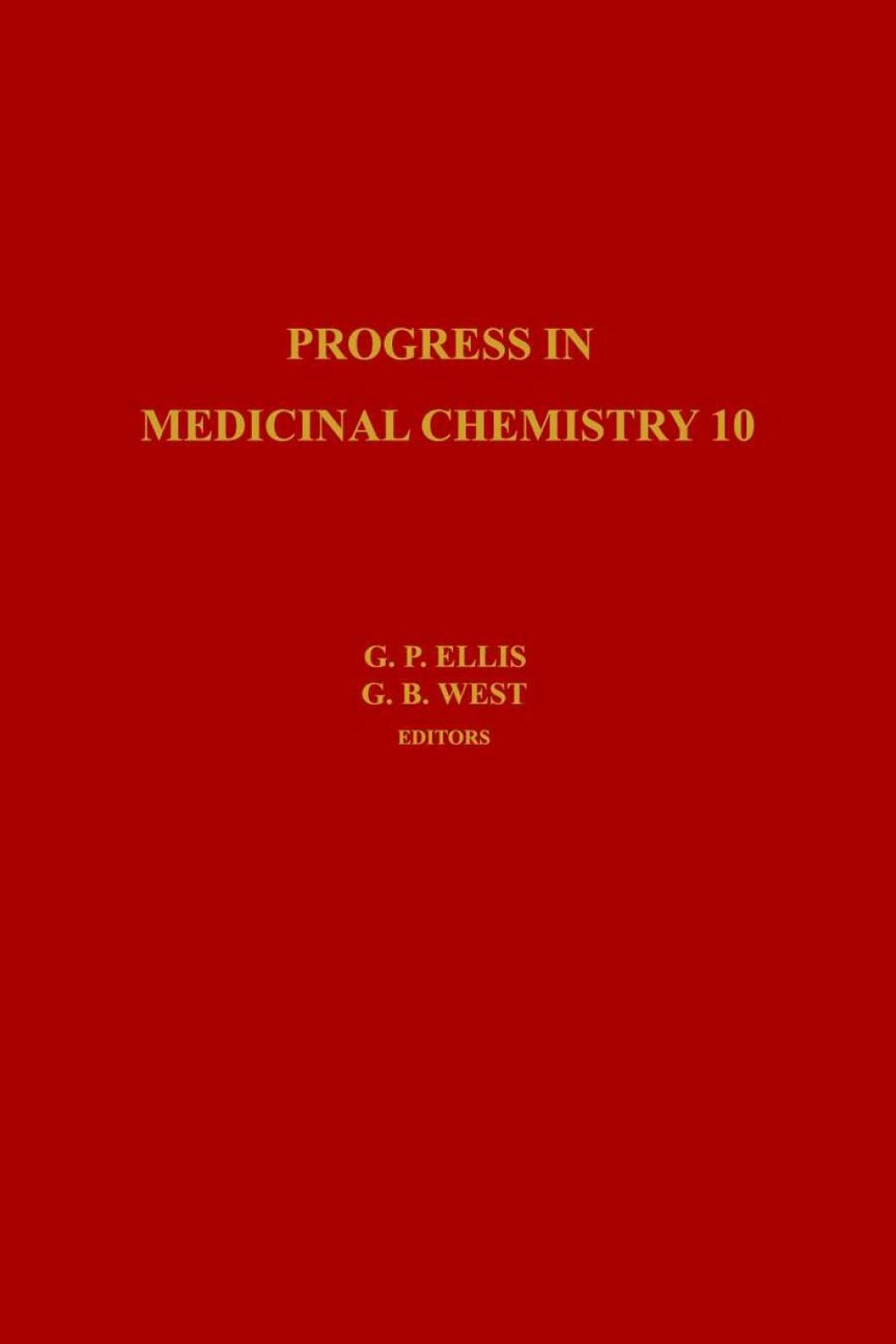 PROGRESS IN MEDICINAL CHEMISTRY  â€“ PDF/EPUB Version Downloadable