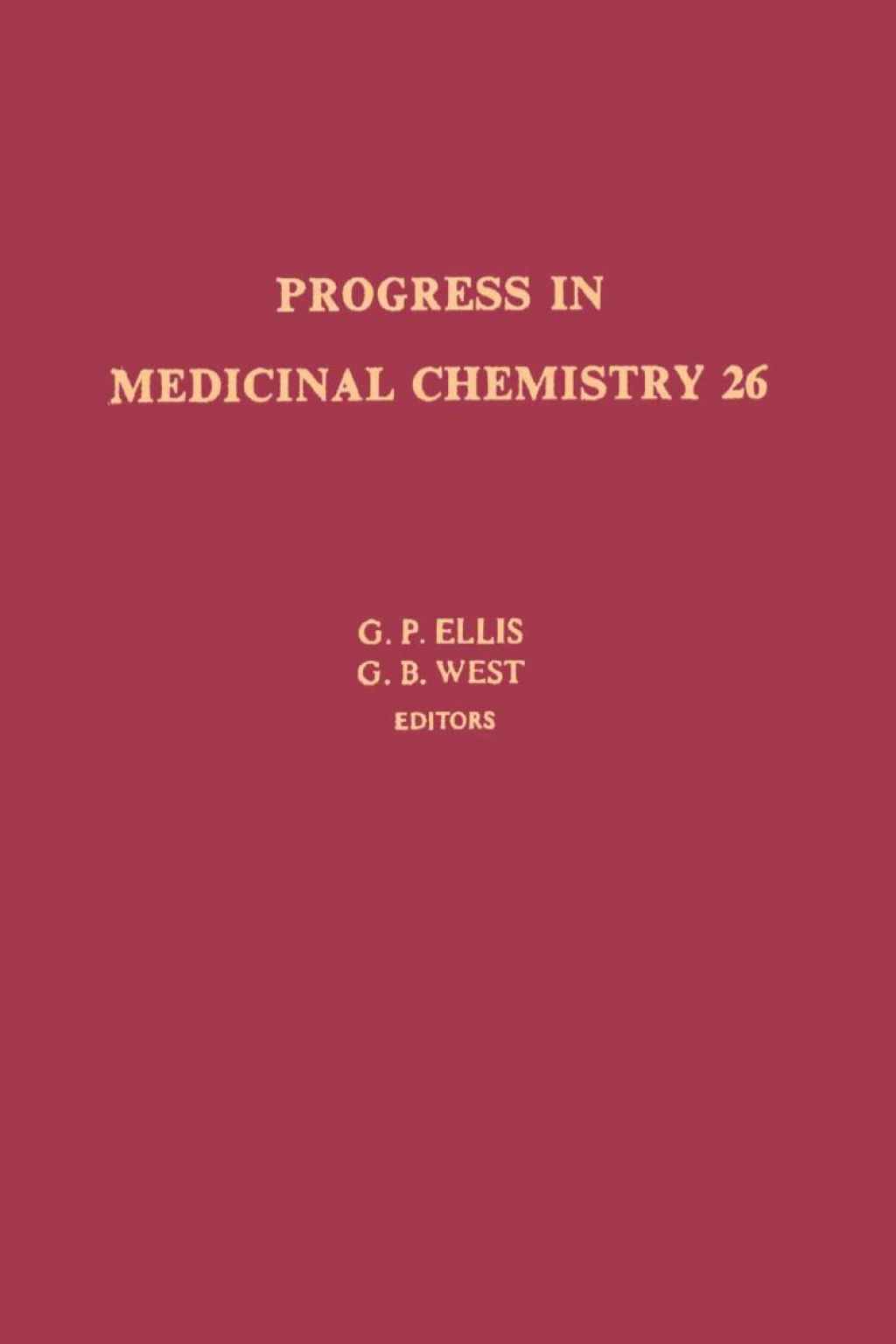 PROGRESS IN MEDICINAL CHEMISTRY  â€“ PDF/EPUB Version Downloadable