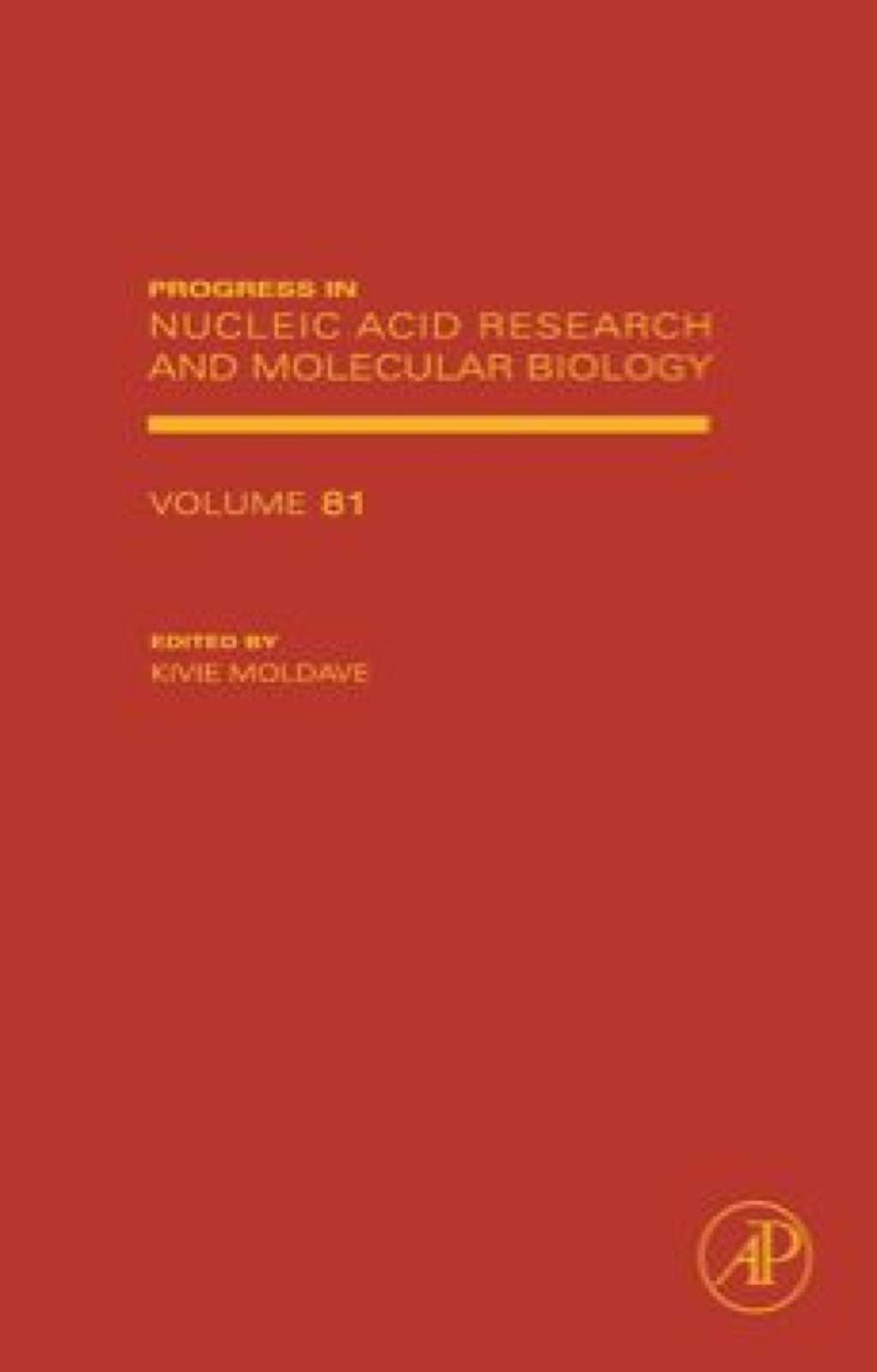 Progress in Nucleic Acid Research and Molecular Biology  â€“ PDF/EPUB Version Downloadable