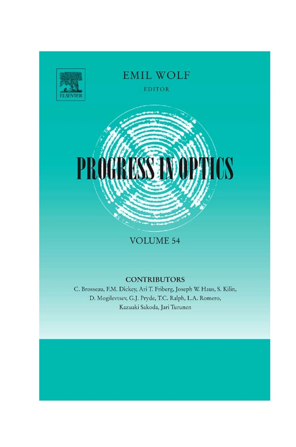 Progress in Optics  â€“ PDF/EPUB Version Downloadable
