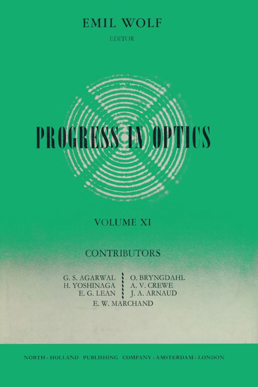 Progress in Optics Volume 11  â€“ PDF/EPUB Version Downloadable