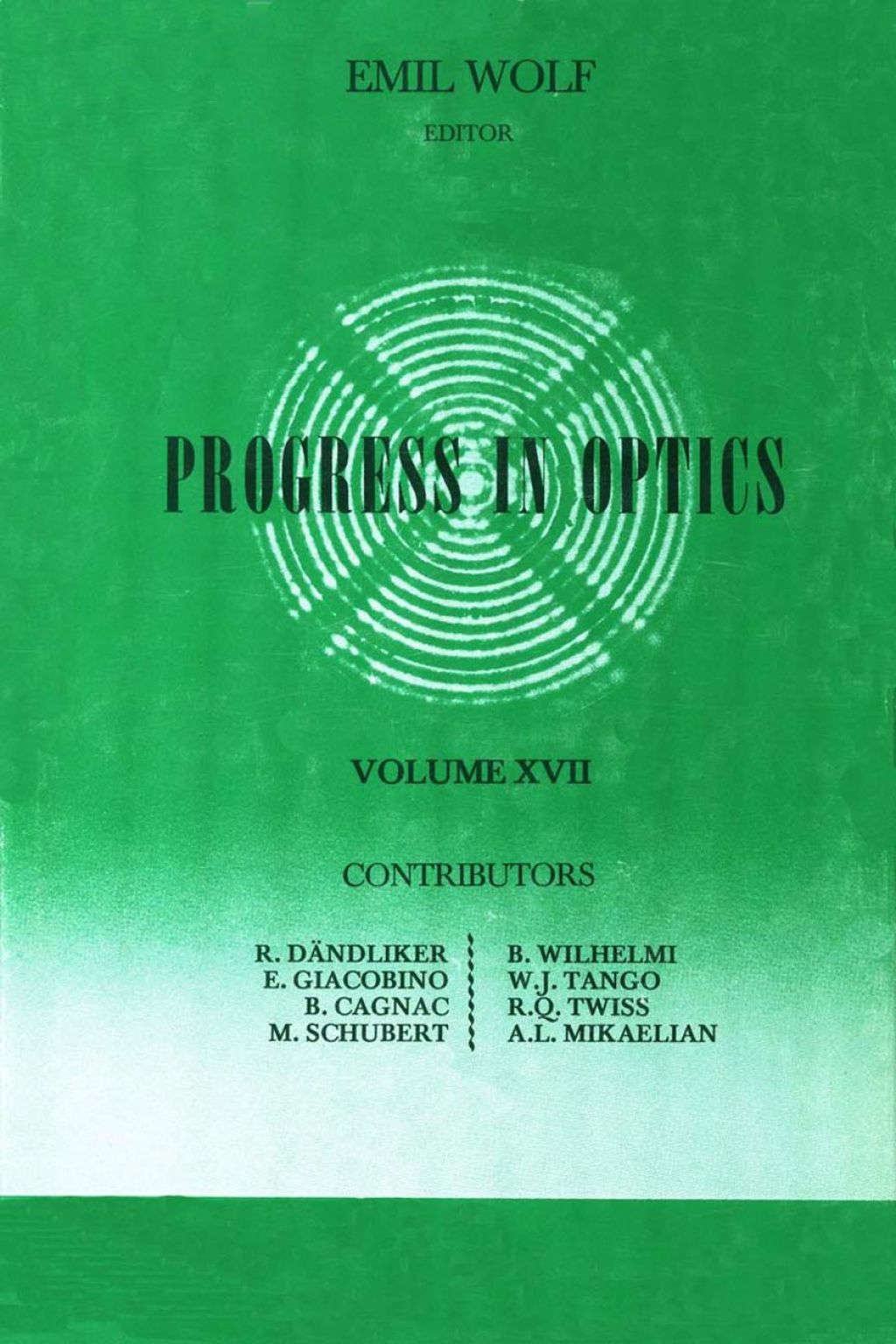 Progress in Optics Volume 17  â€“ PDF/EPUB Version Downloadable