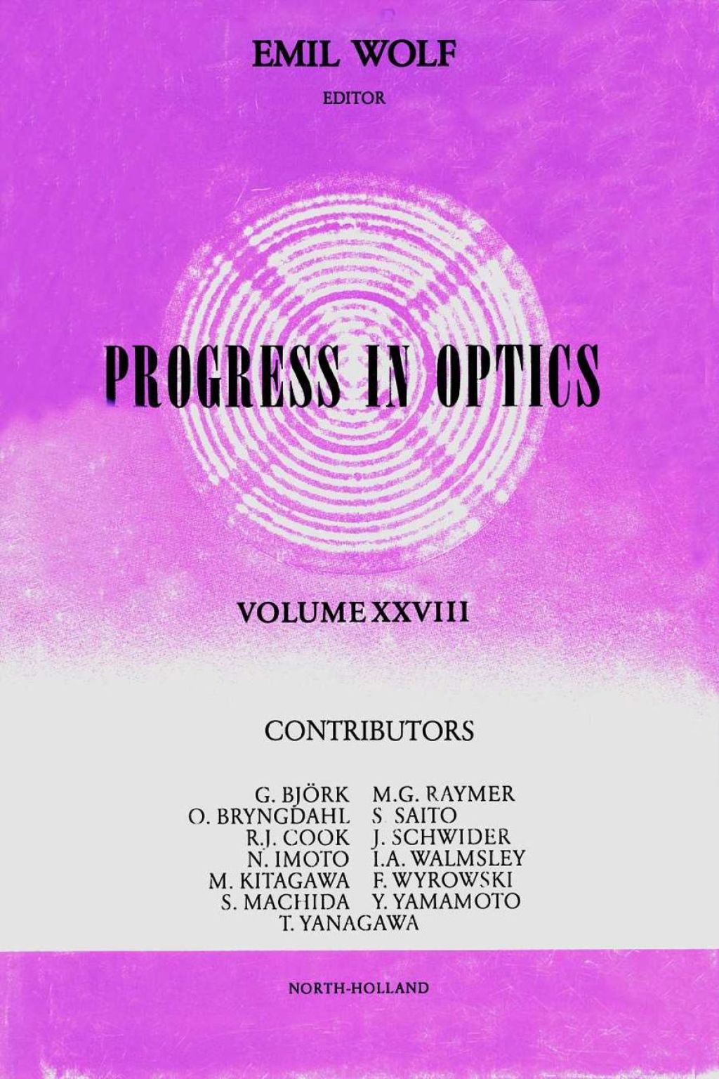 Progress in Optics Volume 28  â€“ PDF/EPUB Version Downloadable