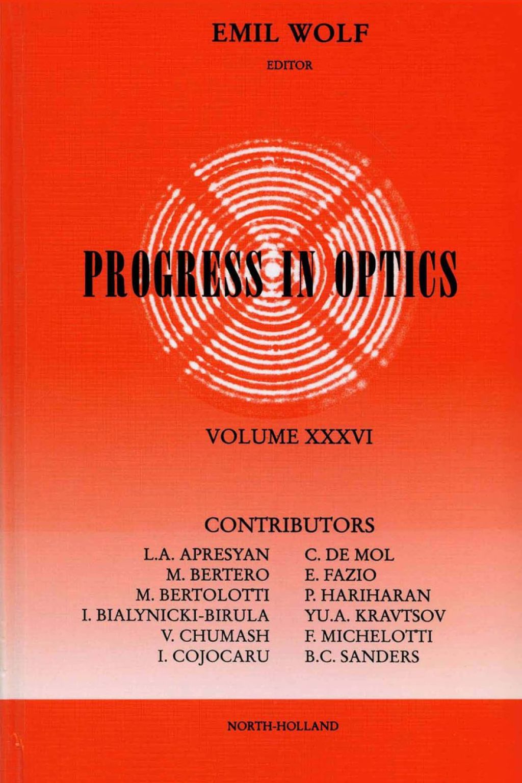 Progress in Optics Volume 36  â€“ PDF/EPUB Version Downloadable