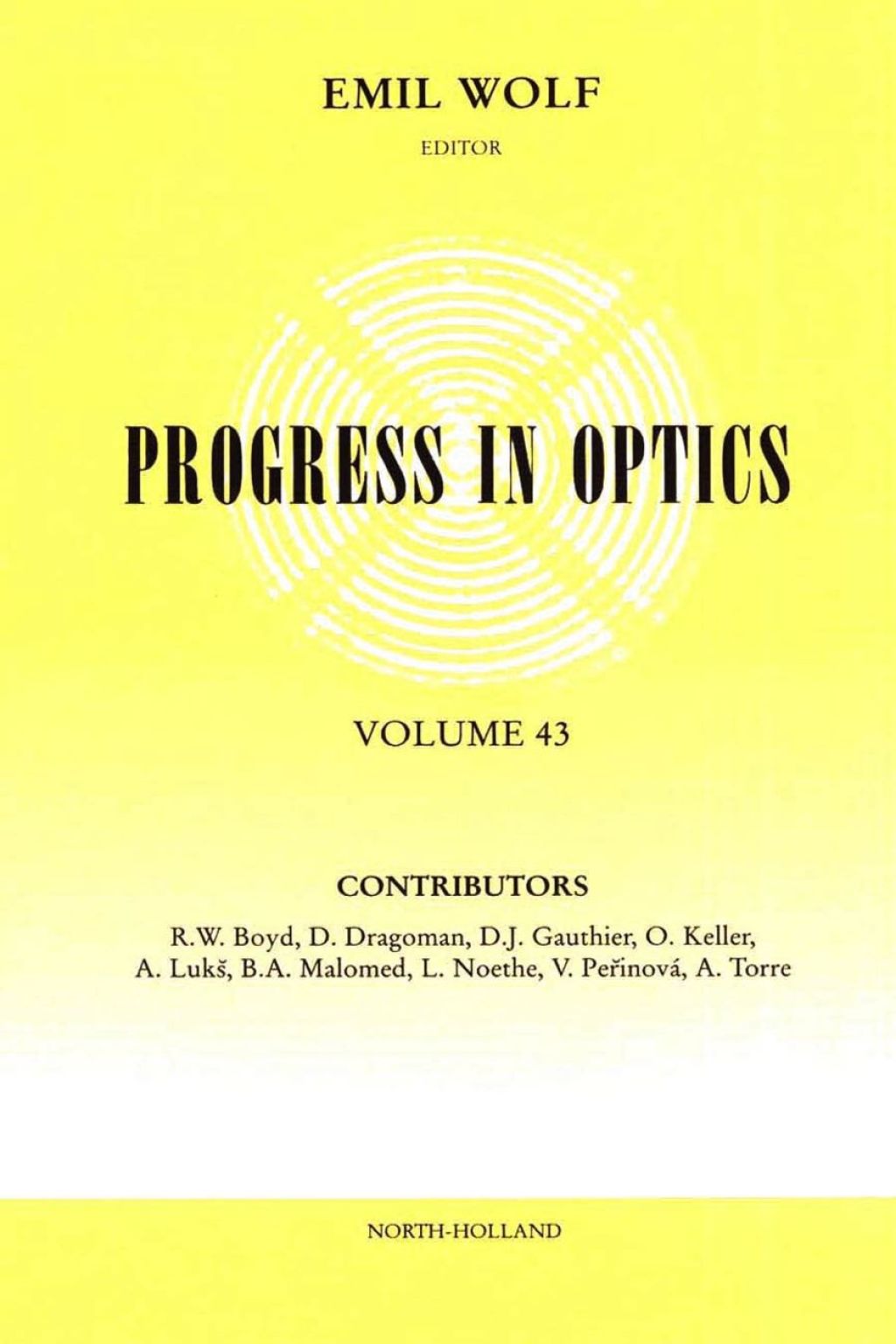 Progress in Optics Volume 43  â€“ PDF/EPUB Version Downloadable