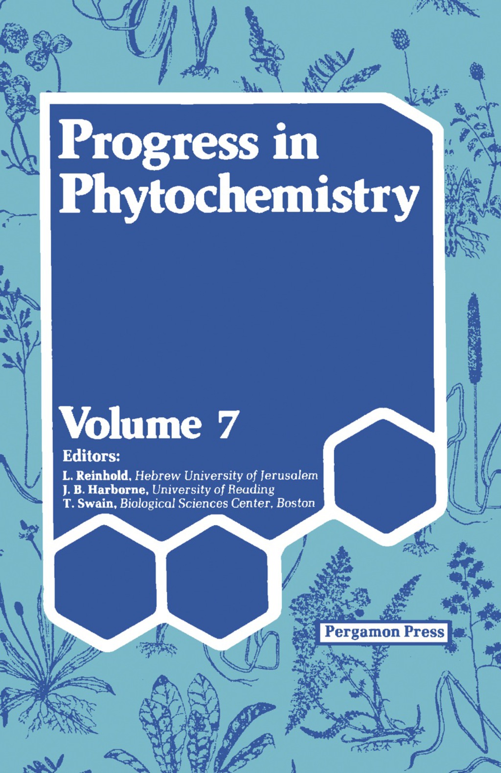 Progress in Phytochemistry Volume 7  â€“ PDF/EPUB Version Downloadable
