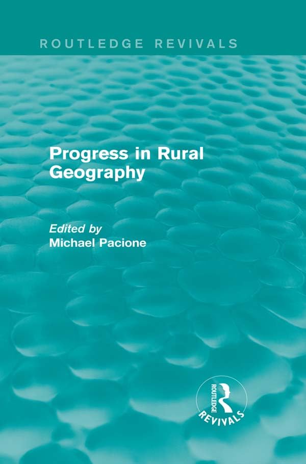 Progress in Rural Geography (Routledge Revivals) – PDF/EPUB Version ...