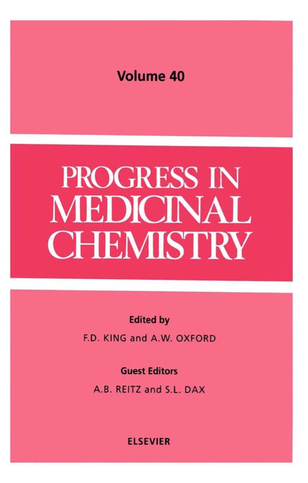 PROGRESS MEDICINAL CHEM PMC40H  â€“ PDF/EPUB Version Downloadable